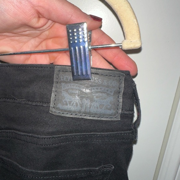 Women's Black Levi 710 Jeans size 31 - Picture 4 of 4